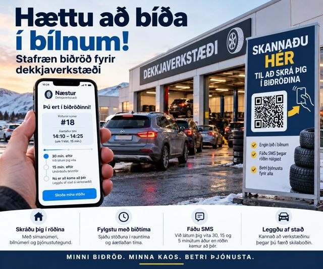 Næstur: Hættu að bíða í bílnum!